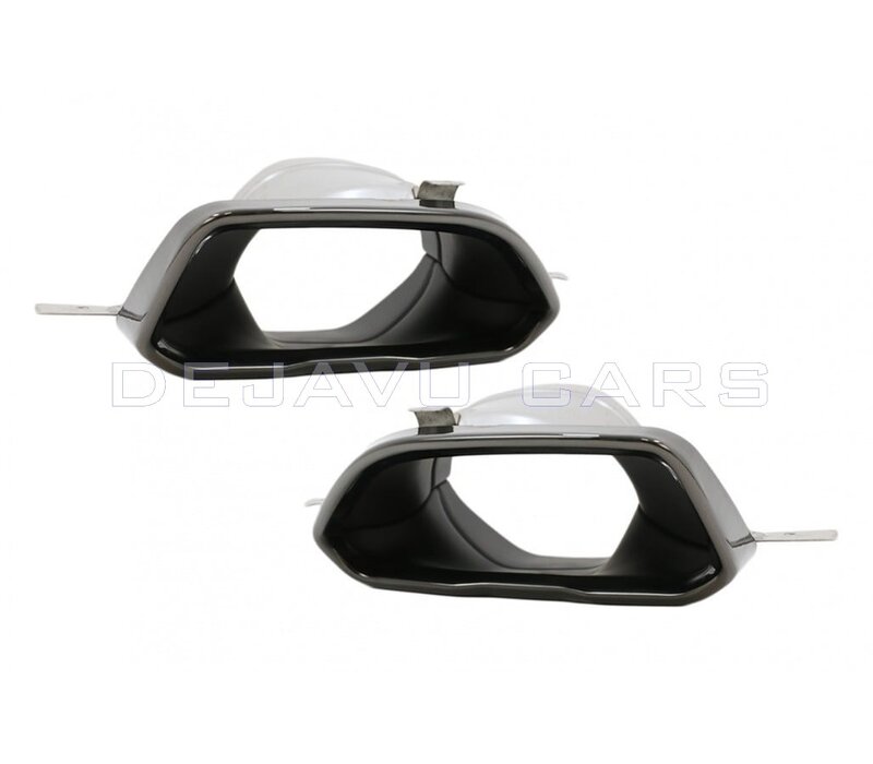 Sport 340 Look Auspuff Endrohr Black Edition für BMW 3 Serie G20 / G21