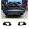 OEM Line ® Sport 340 Look Auspuff Endrohr Black Edition für BMW 3 Serie G20 / G21