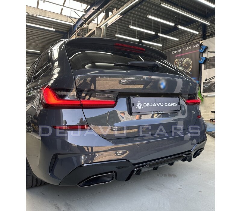 Sport 340 Look Exhaust tips Black Edition for BMW 3 series G20 / G21