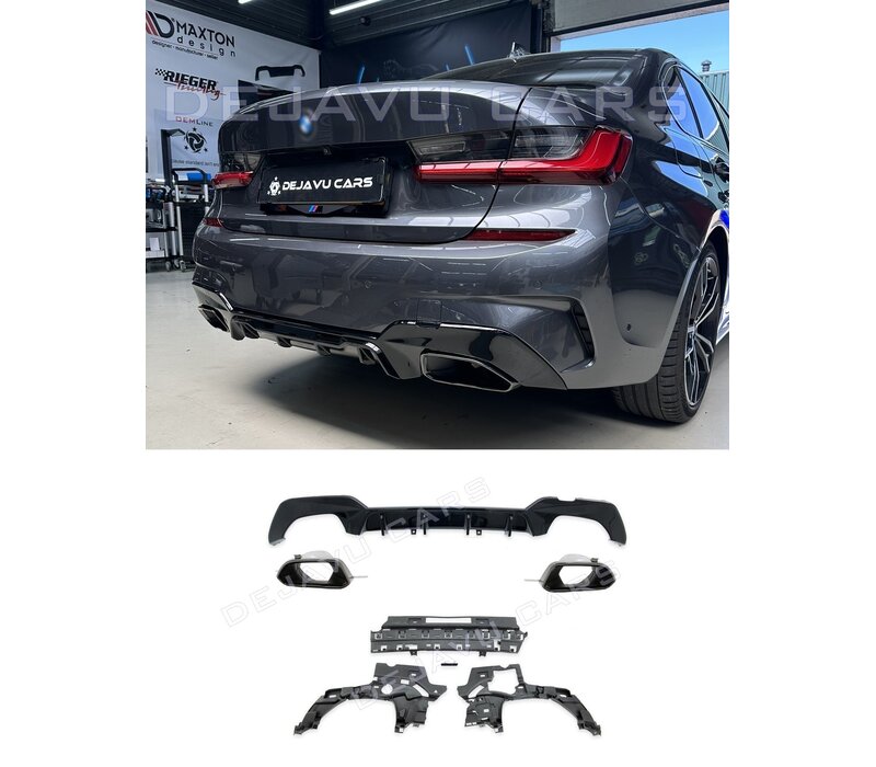 Sport Diffuser for BMW 3 Series G20 / G21 / M Pakket / M Performance