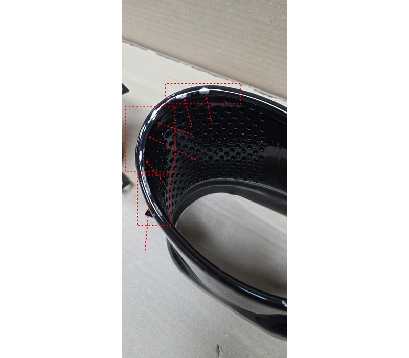 RS Look exhaust tips -  (B-WARE)