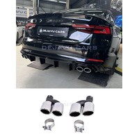 S3 S4 S5 S6 S7 Look Uitlaat Sierstuk set voor Audi A3 A4 A5 A6 A7