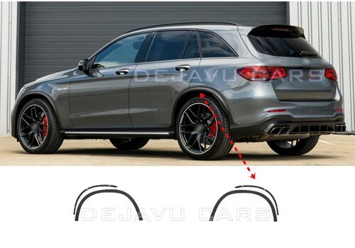 OEM Line ® GLC 63 S AMG Look Radlaufverbreiterung für Mercedes Benz GLC-Klasse C253 Coupe / X253 SUV