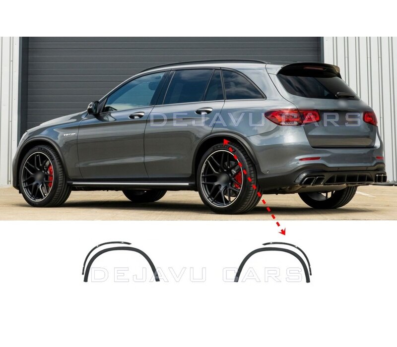 GLC 63 AMG Look Wheel Arch Set for Mercedes Benz GLC-Class C253 Coupe / X253 SUV