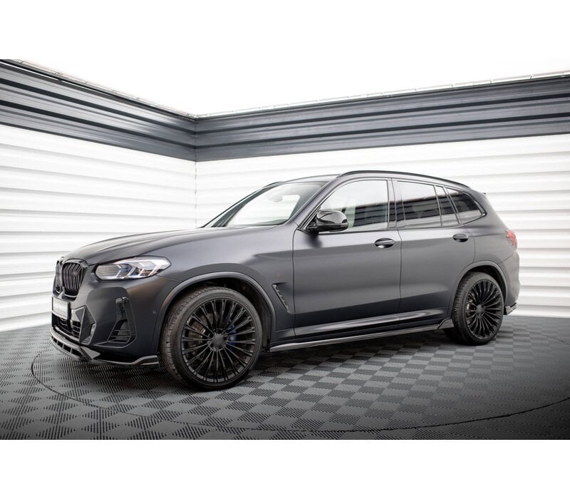 Side Skirts Diffuser voor BMW X3 G01 Facelift M-Pack
