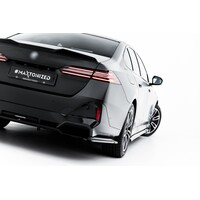 Central Rear Splitter (with vertical bars) for BMW 5 serie Sedan/Touring G60/G61 / i5 M-Pack