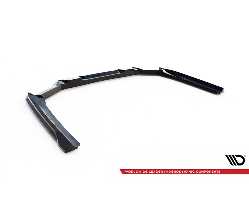 Central Rear Splitter (with vertical bars) for BMW 5 serie Sedan/Touring G60/G61 / i5 M-Pack