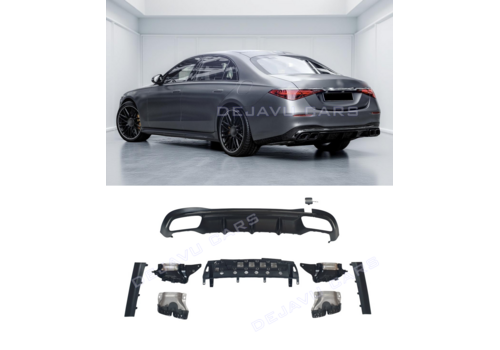 OEM Line ® S63 AMG Look Diffuser voor Mercedes Benz S Klasse W223 AMG Line