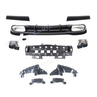 S63 AMG Look Diffuser voor Mercedes Benz S Klasse W223 AMG