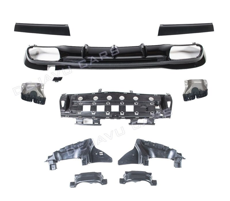 S63 AMG Look Diffusor für Mercedes Benz S Klasse W223 AMG Line