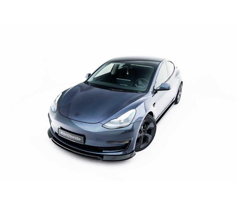 Front Splitter V.3 voor Tesla Model 3