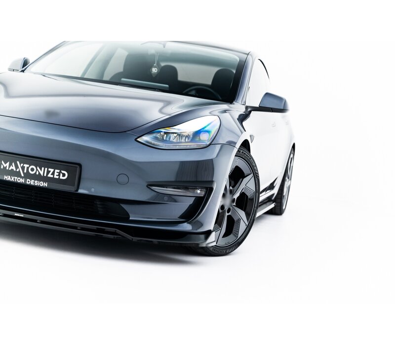 Front Splitter V.3 voor Tesla Model 3