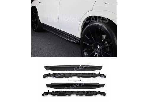 OEM Line ® Treeplanken set Black Edition voor Mercedes Benz GLE C167 Coupe