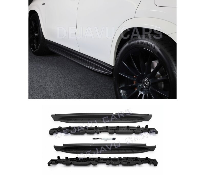Trittbretter Satz Black Edition für Mercedes Benz GLE C167 Coupe
