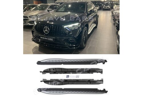 OEM Line ® Trittbretter Satz für Mercedes Benz GLC Klasse X254 SUV & C254 Coupe