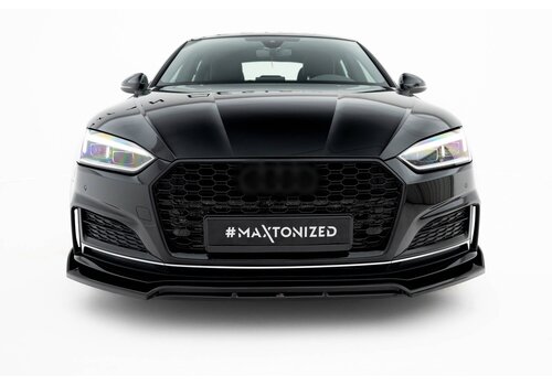 Maxton Design Front splitter voor Audi S5 B9 F5 / A5 S-Line Coupe / Sportback