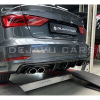 Aggressive Diffuser voor Audi A3 8V S line / S3