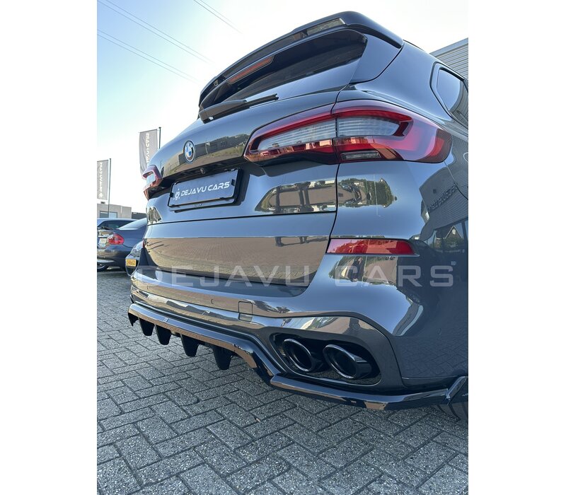 ''Custom'' Sport Dubbele Uitlaat Tips voor BMW X5 G05 M Tech