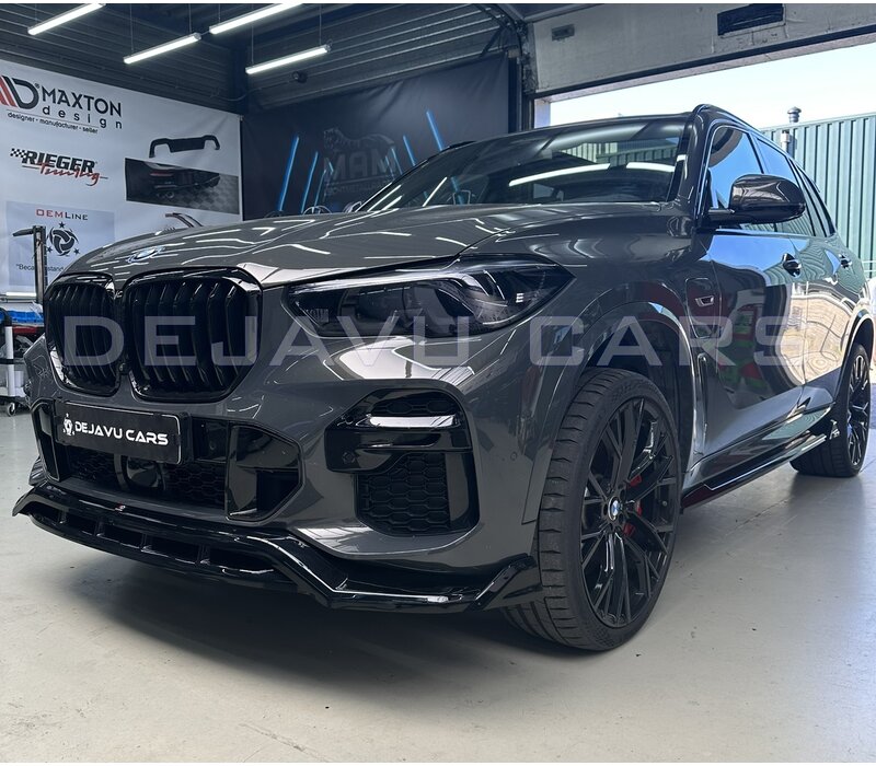 Front splitter V.2 voor BMW X5 G05 M Pack