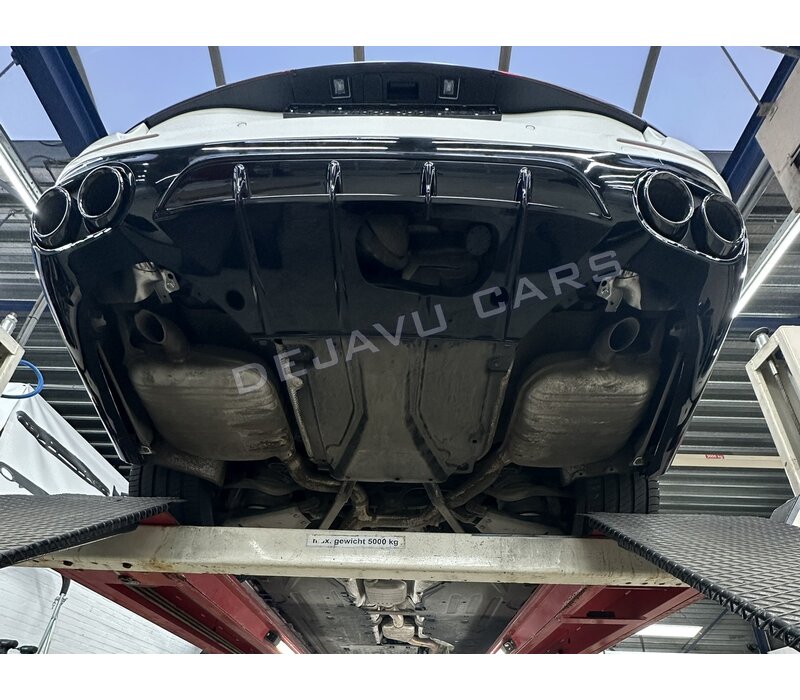 E53 AMG Look Diffuser voor Mercedes Benz E Klasse W214 S214
