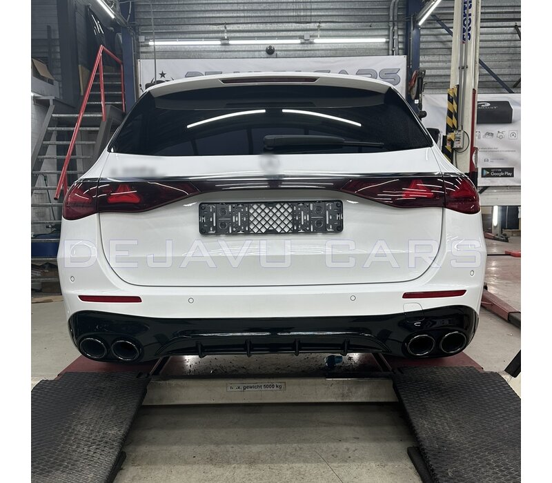 E53 AMG Look Diffuser Night Package for Mercedes Benz E-Class W214 S214 AMG line