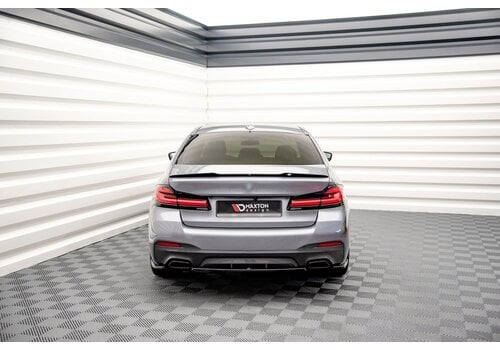 Maxton Design Rear Splitter voor BMW 5 serie Sedan/Touring G30/G31 Facelift M-Pack
