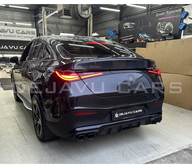 GLC43 AMG Look Diffuser voor Mercedes Benz GLC C254 Coupe