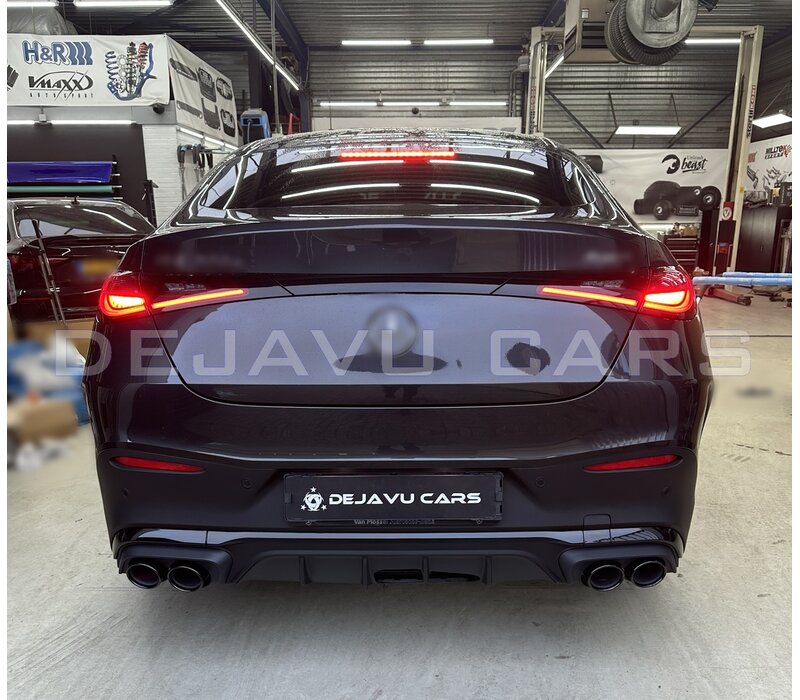 GLC43 AMG Look Diffuser voor Mercedes Benz GLC C254 Coupe