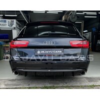 Aggressive Diffuser V.1 voor Audi A6 C7 4G Sedan / Avant