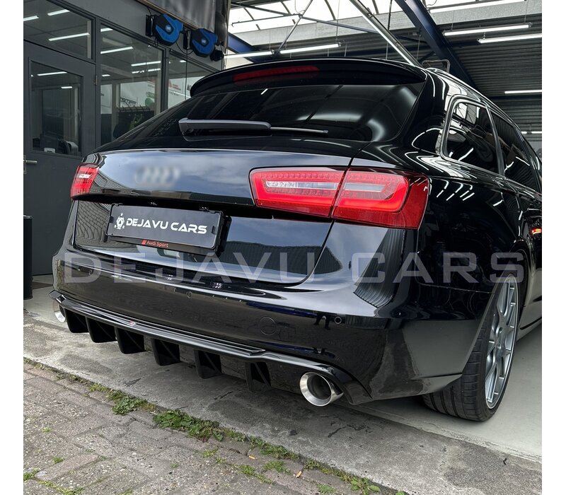 Aggressive Diffuser V.1 voor Audi A6 C7 4G Sedan / Avant