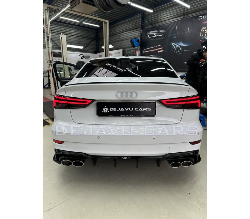 Heckspoiler lippe für Audi A3 8V, S3, RS3, S line