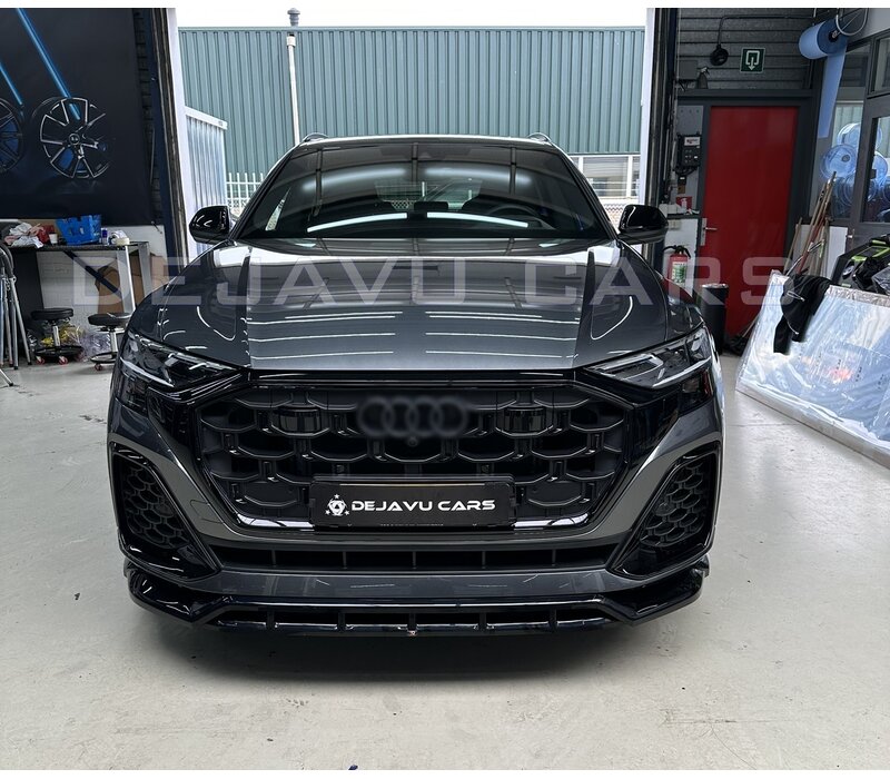 Front Splitter voor Audi SQ8 / Q8 S-Line Mk1 Facelift