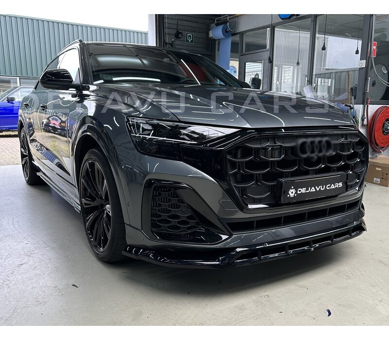 Front Splitter voor Audi SQ8 / Q8 S-Line Mk1 Facelift