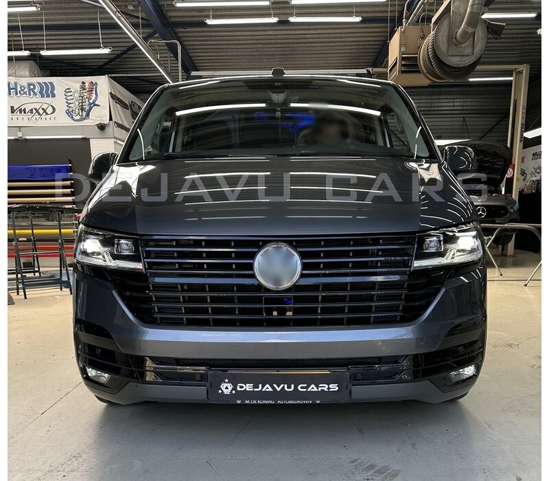 Glans zwart Front grill pakket voor Volkswagen T6.1 Transporter / Multivan