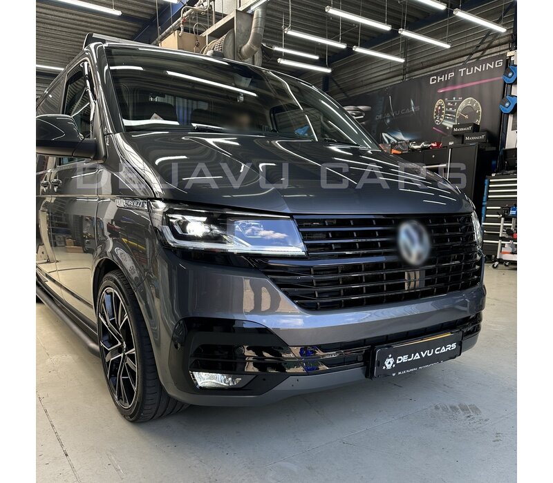 Glans zwart Front grill pakket voor Volkswagen T6.1 Transporter / Multivan
