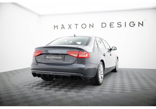 Maxton Design Aggressive Diffuser for Audi A4 B8.5 Facelift Sedan/Avant