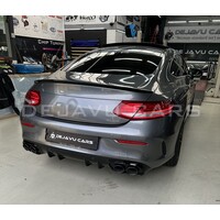 C43 AMG Look Diffuser voor Mercedes Benz C Klasse C205 A205
