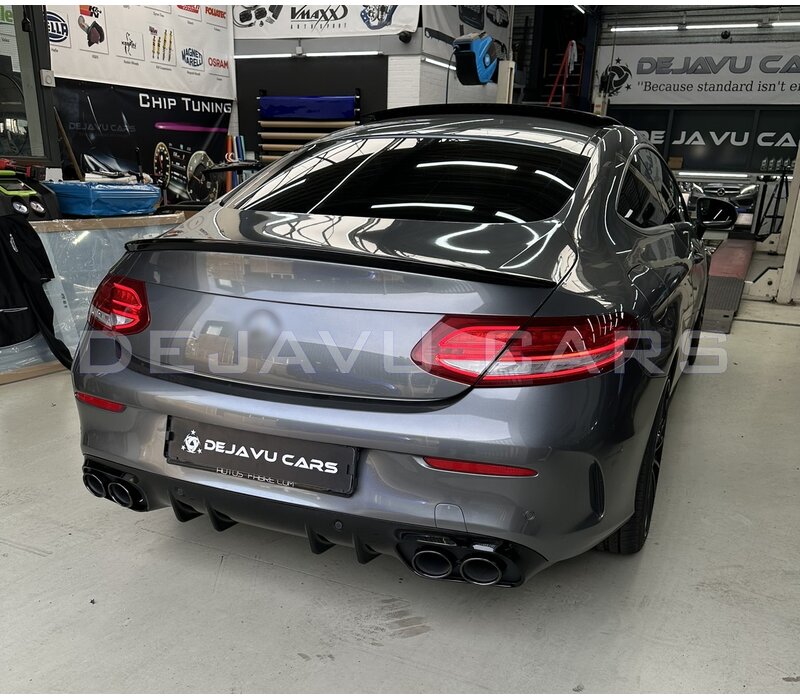 C43 AMG Look Diffuser voor Mercedes Benz C Klasse C205 A205