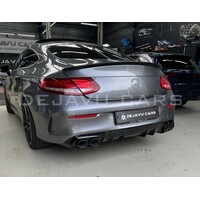 C43 AMG Look Diffuser voor Mercedes Benz C Klasse C205 A205