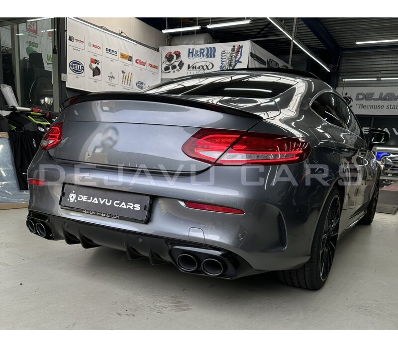 C43 AMG Look Diffuser voor Mercedes Benz C Klasse C205 A205