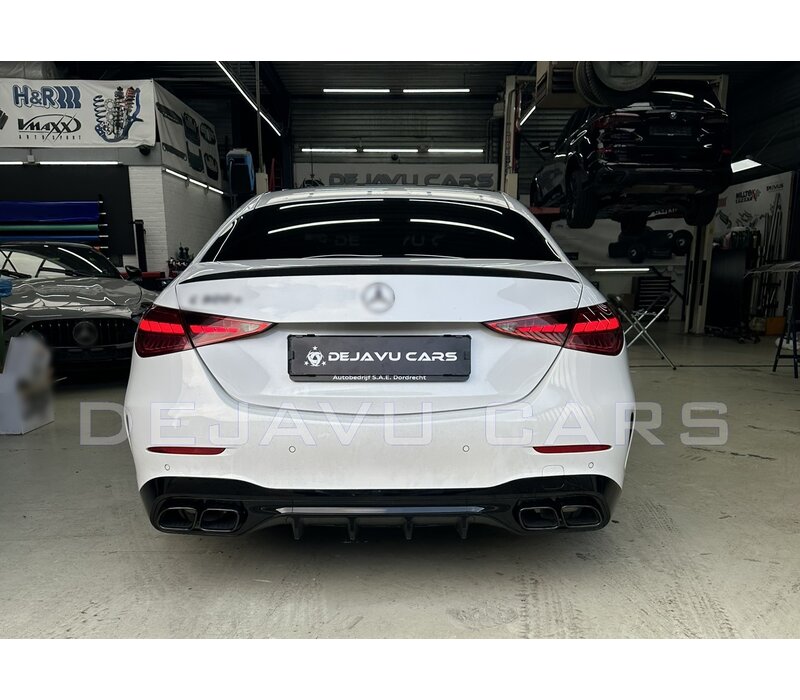 C63 AMG Look Diffuser voor Mercedes Benz C Klasse W206 S206