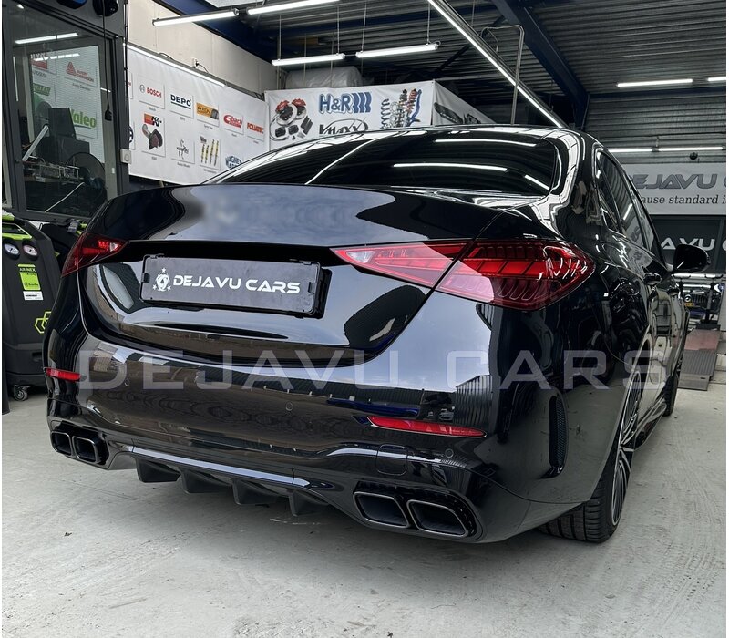 C63 AMG Look Diffusor für Mercedes Benz C Klasse W206 S206
