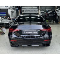C63 AMG Look Diffuser for Mercedes Benz C Class W206 S206