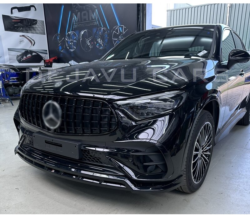 Front splitter voor Mercedes Benz GLC AMG Line X254 C254