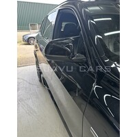Glans zwart spiegelkappen voor BMW X3 X4 X5 X6 X7