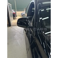 Glans zwart spiegelkappen voor BMW X3 X4 X5 X6 X7