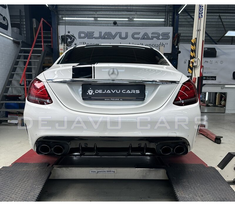 C43 AMG Look Diffuser for Mercedes Benz C Class W205 S205