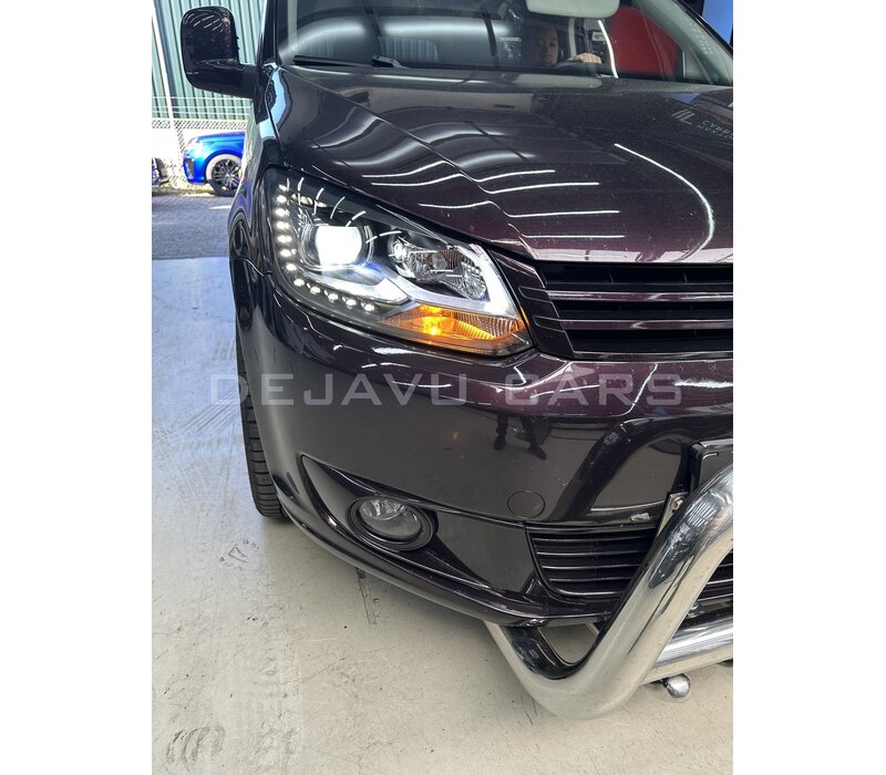 Bi Xenon Look LED Headlights for Volkswagen Caddy