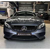 Front splitter V.2 for Mercedes Benz E Class COUPE / CABRIOLET AMG-LINE / 53 AMG