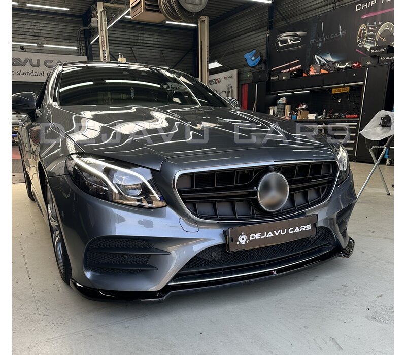 Front splitter V.2 for Mercedes Benz E Class COUPE / CABRIOLET AMG-LINE / 53 AMG